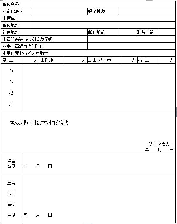 防雷裝置檢測資質(zhì)管理辦法-晟皋電氣