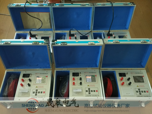 蘇華建設集團采購上海晟皋電氣SGZZ-10A直流電阻測試儀